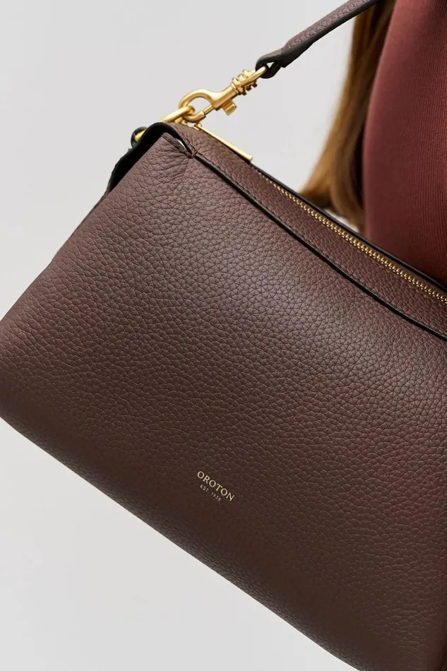 Oroton Alice Crossbody Bear Brown Women Shoulder Oroton Alice Crossbody Bear Brown Women Shoulder