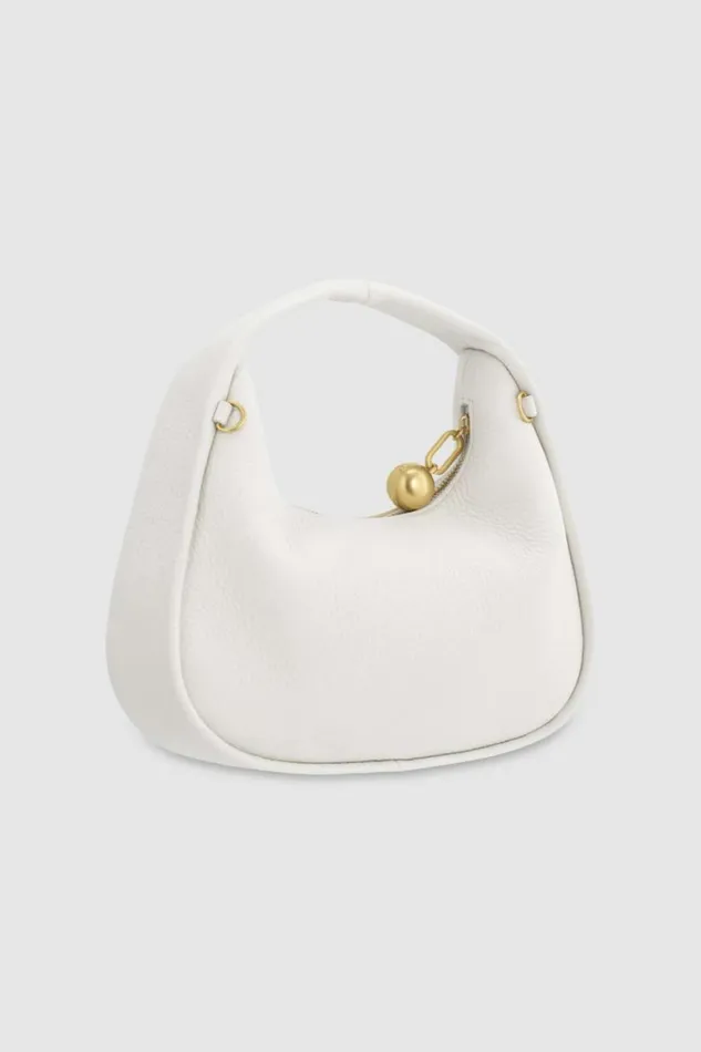Oroton Clara Mini Bag Paper White Women Mini Bags Oroton Clara Mini Bag Paper White Women Mini Bags