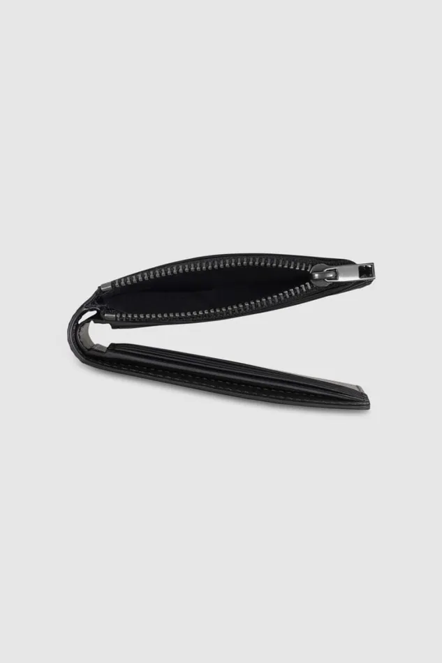 Oroton Eton 8 Card Zip Wallet Black Men Wallets Oroton Eton 8 Card Zip Wallet Black Men Wallets