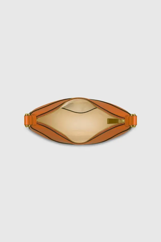 Oroton Florence Small Shoulder Bag Cognac Women Shoulder