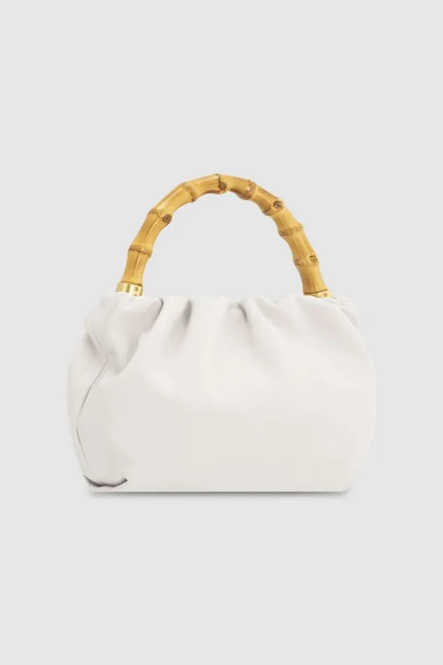Oroton Gretel Mini Top Handle Clotted Cream Women Shoulder Oroton Gretel Mini Top Handle Clotted Cream Women Shoulder