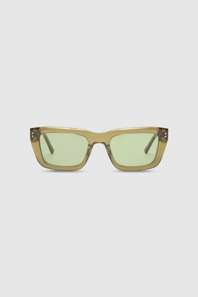 Oroton Hanna Sunglasses Dark Olive Women Sunglasses