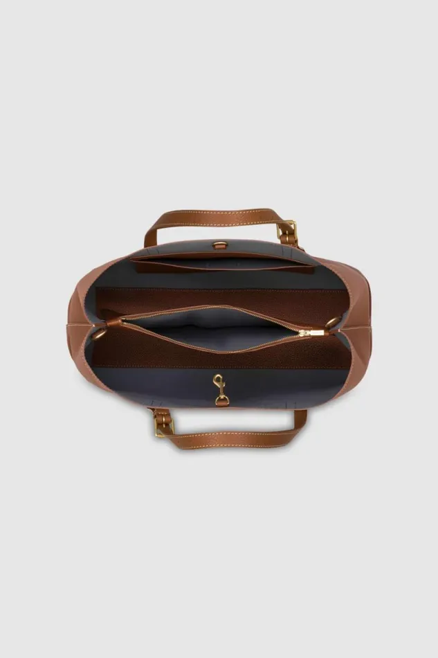 Oroton Margot Large Day Bag Whiskey Women Totes Oroton Margot Large Day Bag Whiskey Women Totes