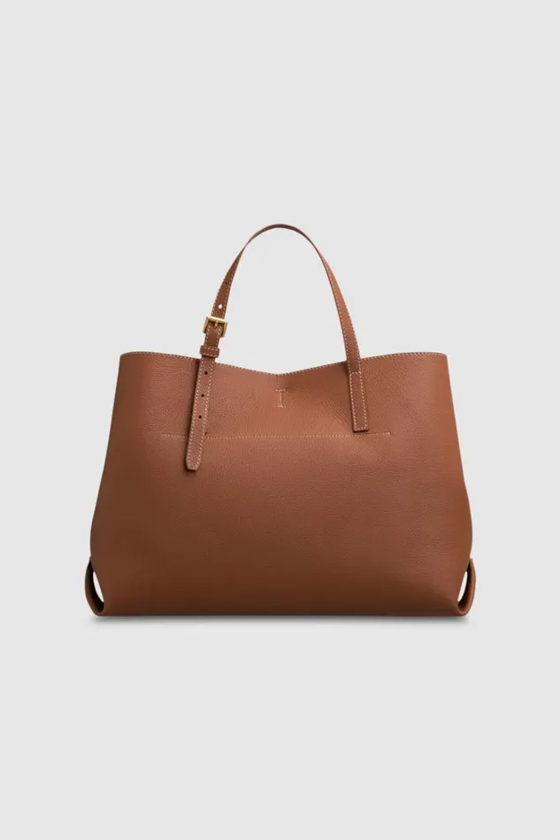 Oroton Margot Large Day Bag Whiskey Women Totes Oroton Margot Large Day Bag Whiskey Women Totes