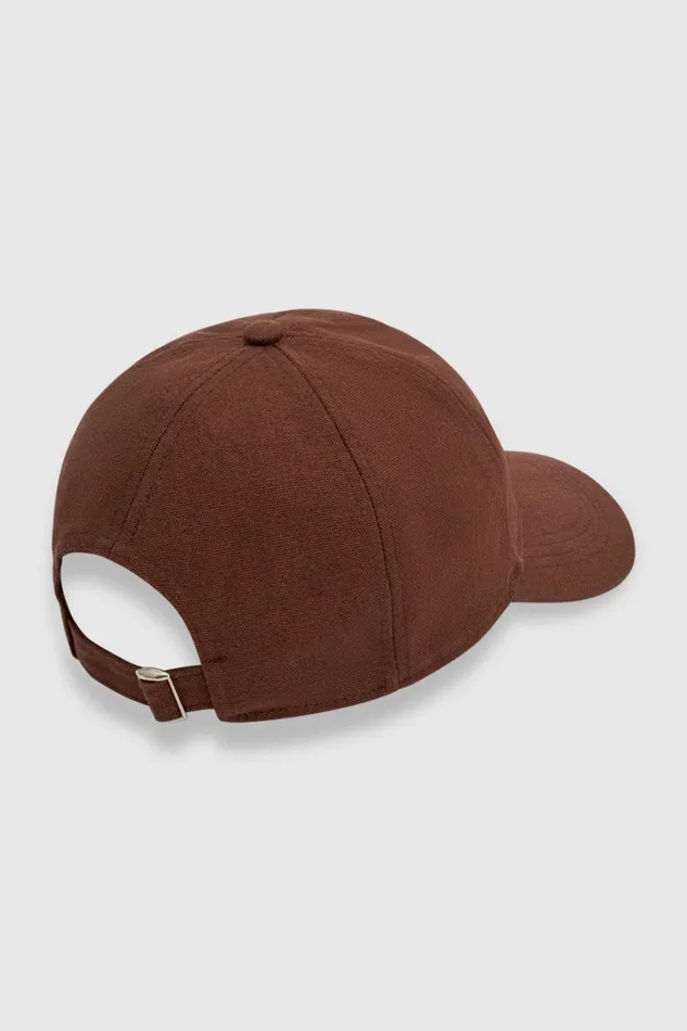 Oroton Oro Logo Cap Chocolate Women Hats Oroton Oro Logo Cap Chocolate Women Hats