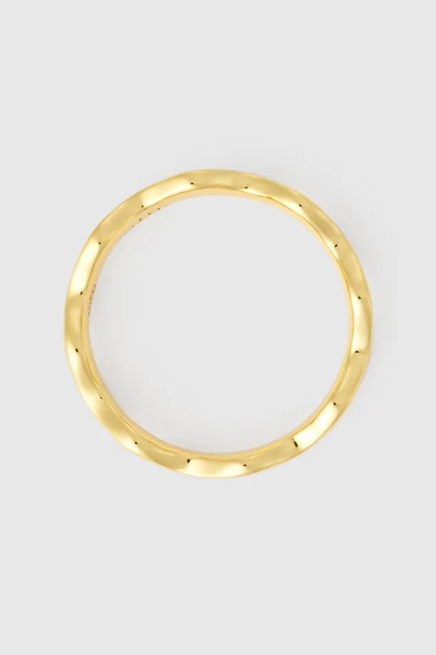 Oroton Ric Rac Ring Gold Women Jewellery Oroton Ric Rac Ring Gold Women Jewellery