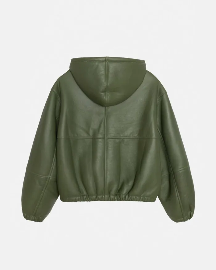 Outerwear MenWomen Stussy WORK JACKET SHEARLING Green Outerwear MenWomen Stussy WORK JACKET SHEARLING Green