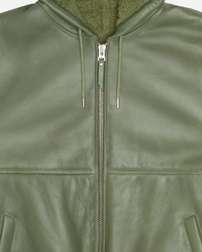 Outerwear MenWomen Stussy WORK JACKET SHEARLING Green Outerwear MenWomen Stussy WORK JACKET SHEARLING Green