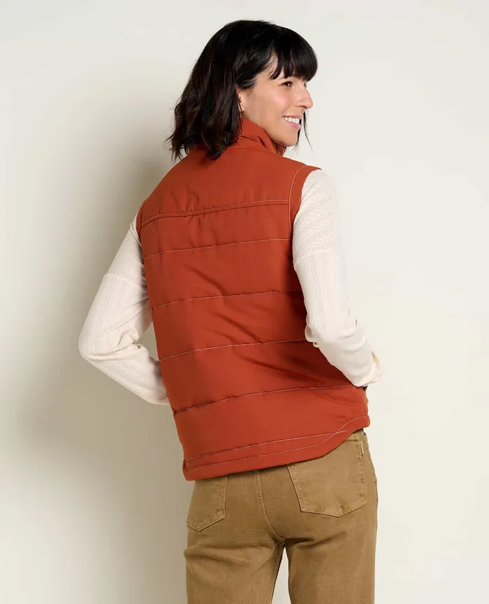 Outerwear ToadandCo Women8217s Women8217s Forester Pass Vest Cinnamon