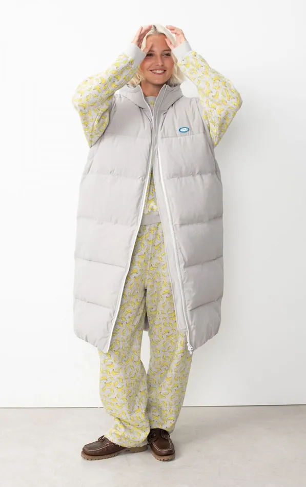 Padded Jacket Zaxoo Cloudy Women American Vintage Coats and Puffer Coats