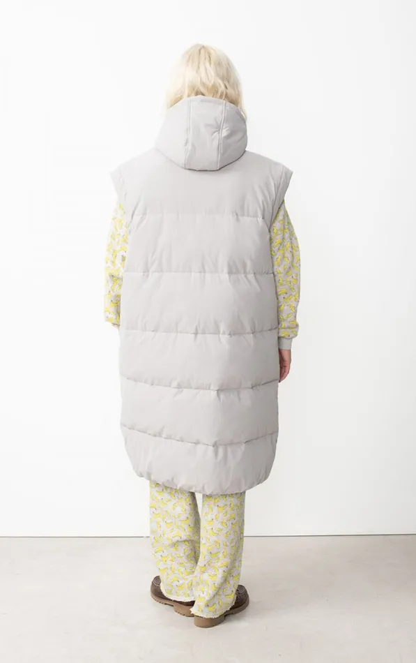 Padded Jacket Zaxoo Cloudy Women American Vintage Coats and Puffer Coats