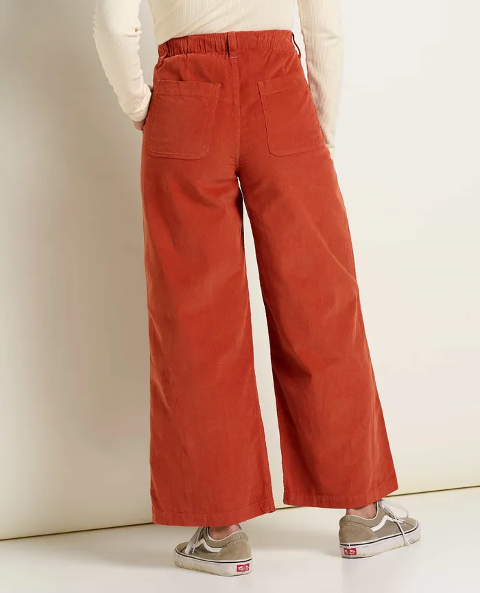 Pants Women8217s ToadandCo Scouter Cord Pleated Pull On Pant Cinnamon