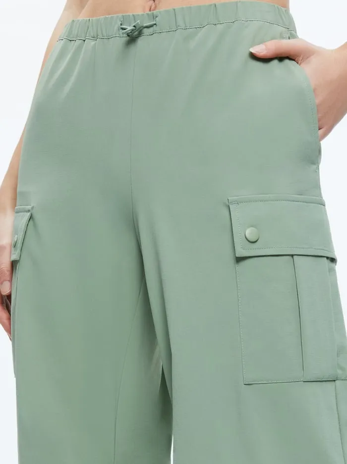 Pants Women Alice Olivia Shara Parachute Cargo Pant Sage