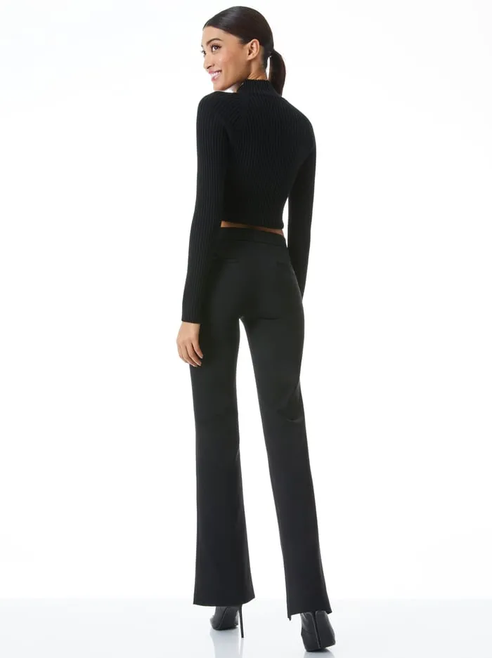 Pants Women Alice Olivia Walker Pant Black