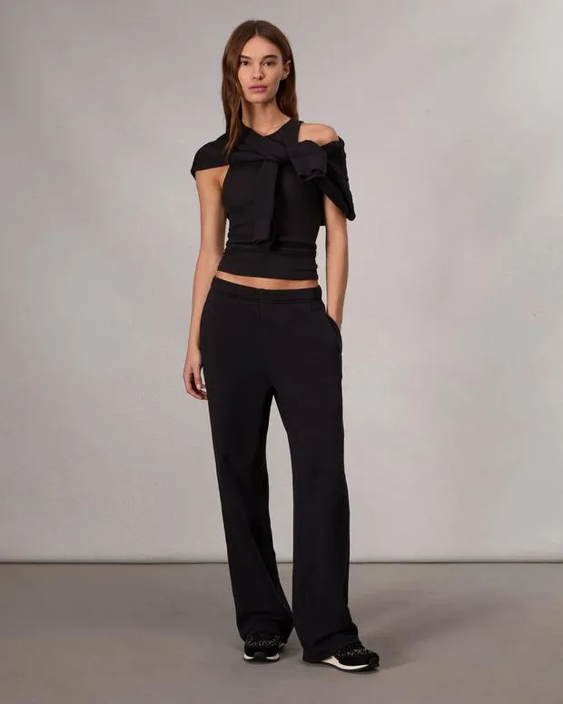 Pants Women Rag and Bone Vintage Terry Sweatpant Dark Grey
