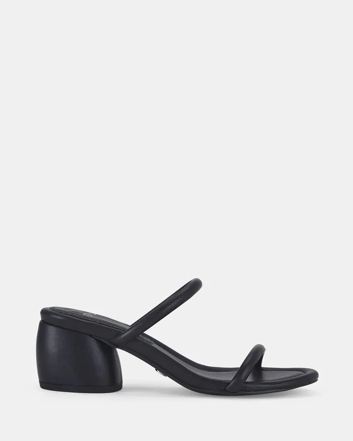 Party NOVO Shoes Women ZUKE BLACK Open Toe Heels