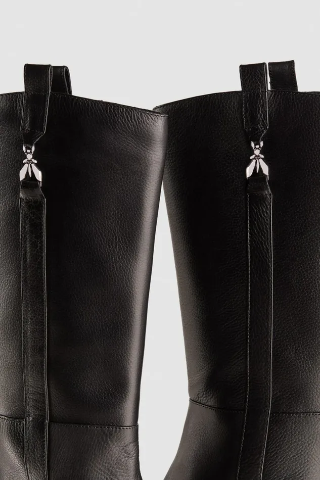 Patrizia Pepe Boots High Nappa Leather Boots With Zipper Black 8211 Women