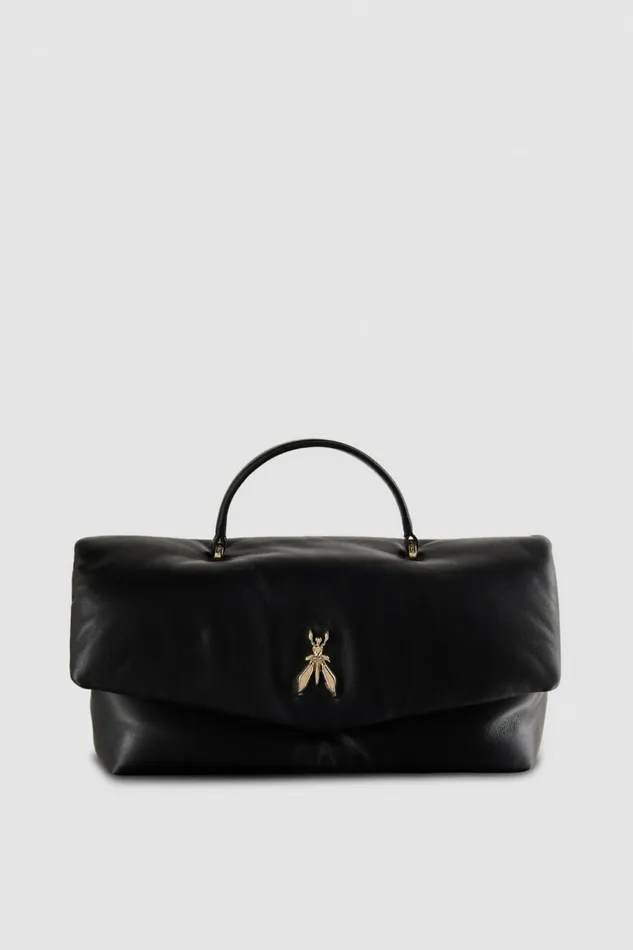 Patrizia Pepe Crossbodys Fly Bamby Leather Shoulder Bag Black 8211 Women
