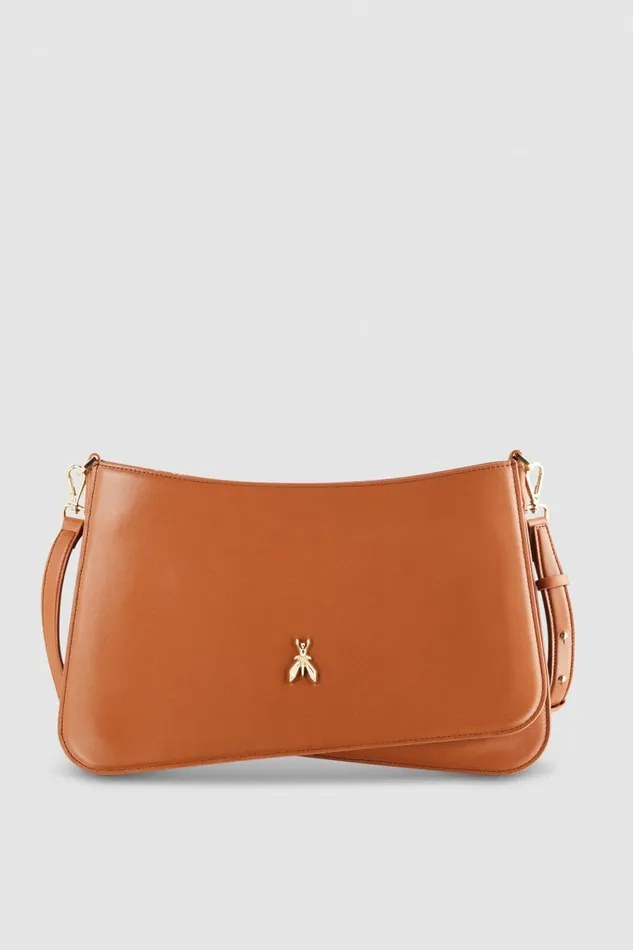Patrizia Pepe Crossbodys Handbag With Detachable Shoulder Strap Brown 8211 Women