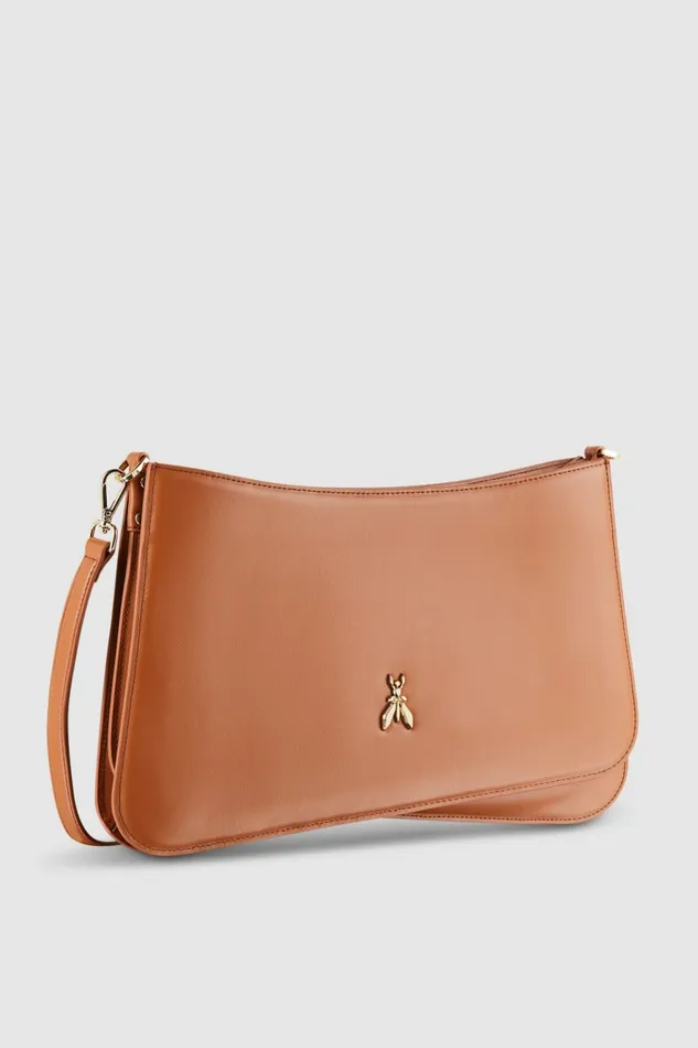 Patrizia Pepe Crossbodys Handbag With Detachable Shoulder Strap Brown 8211 Women