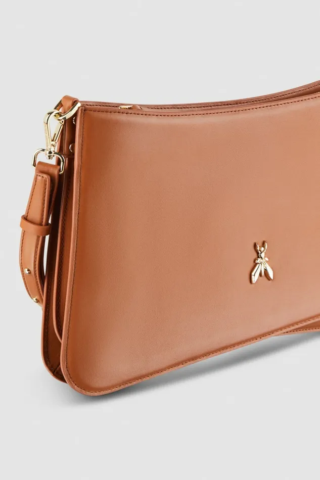 Patrizia Pepe Crossbodys Handbag With Detachable Shoulder Strap Brown 8211 Women