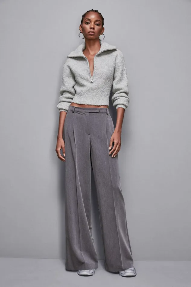 Patrizia Pepe Knitwear Soft Turtleneck Sweater Grey 8211 Women