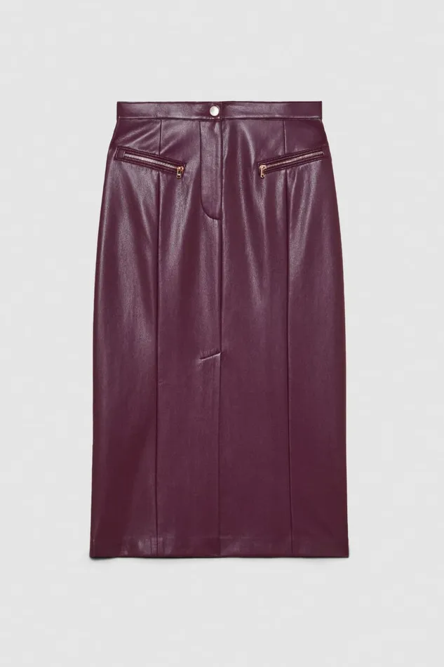 Patrizia Pepe Skirts HighWaisted Midi Skirt Red 8211 Women