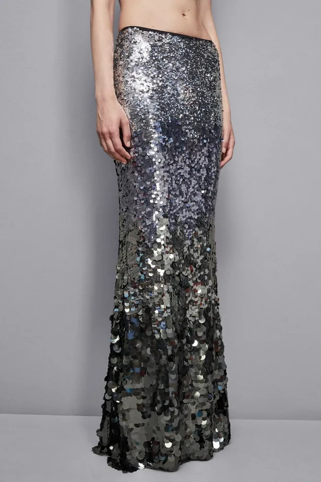 Patrizia Pepe Skirts Sequined Tulle Skirt Multicolor 8211 Women