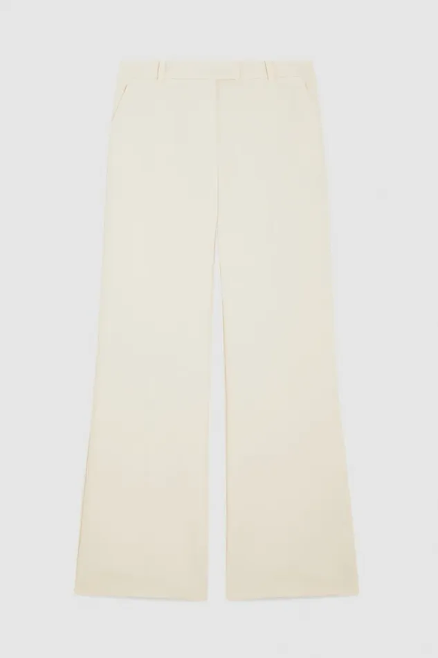 Patrizia Pepe Tailleur LowWaisted Twill Pants Beige 8211 Women