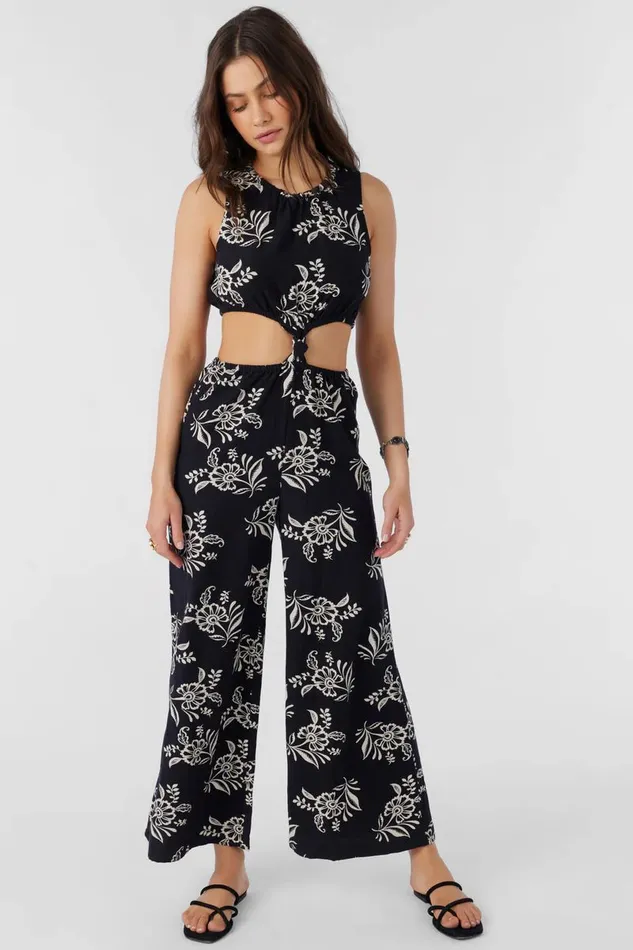 PEARL NADIA PAISLEY JUMPSUIT Women O039NEILL Clothing
