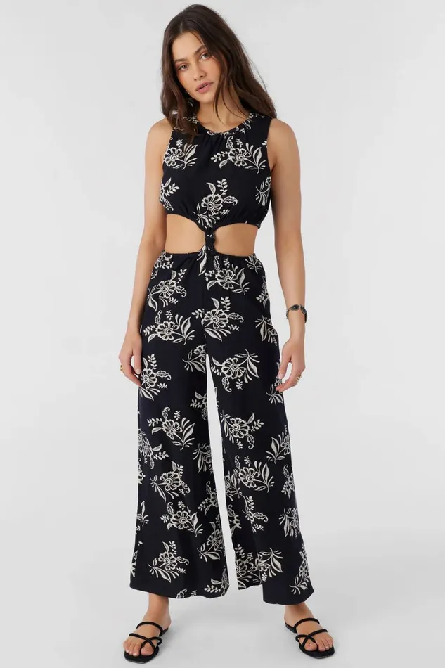 PEARL NADIA PAISLEY JUMPSUIT Women O039NEILL Clothing