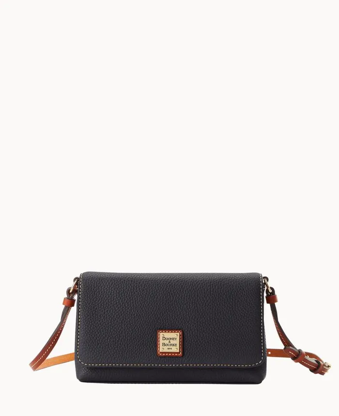 Pebble Grain Becca Crossbody Black Woman Dooney and Bourke Shoulder Bags