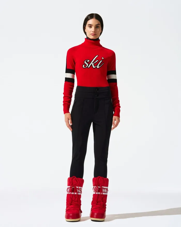 Perfect Moment Aurora Skinny Pant Black Women Pants