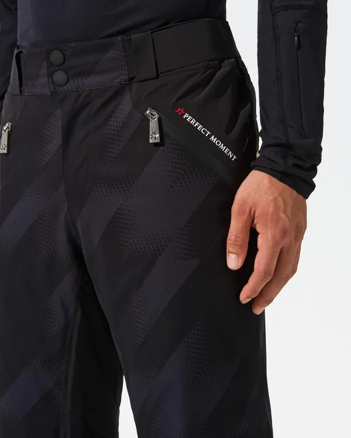 Perfect Moment Chamonix Ski Pant Black Houndstooth Men Pants
