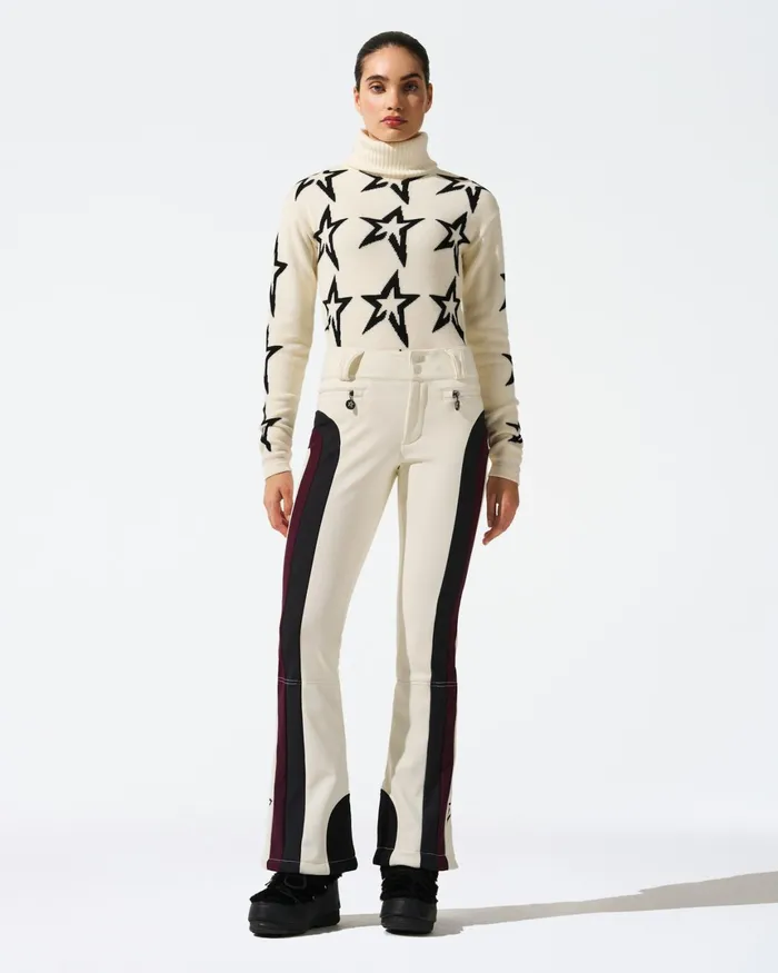 Perfect Moment MidRise Queenie Ski Pant Antique White Women Pants
