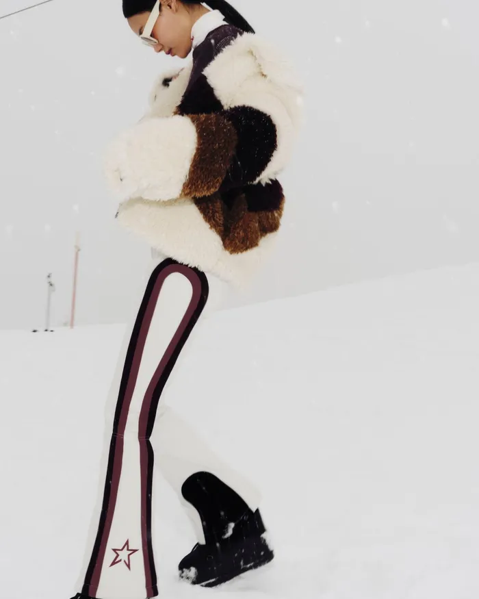 Perfect Moment MidRise Queenie Ski Pant Antique White Women Pants