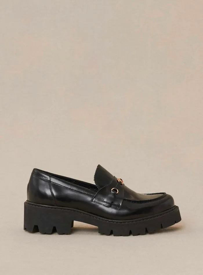 Petite Mendigote Moccasins Fw24 Mocassins Semelle Compensee Black 8211 Women