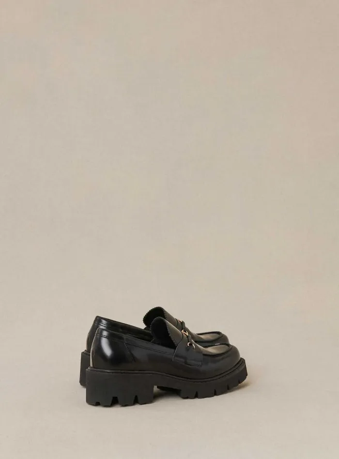 Petite Mendigote Moccasins Fw24 Mocassins Semelle Compensee Black 8211 Women