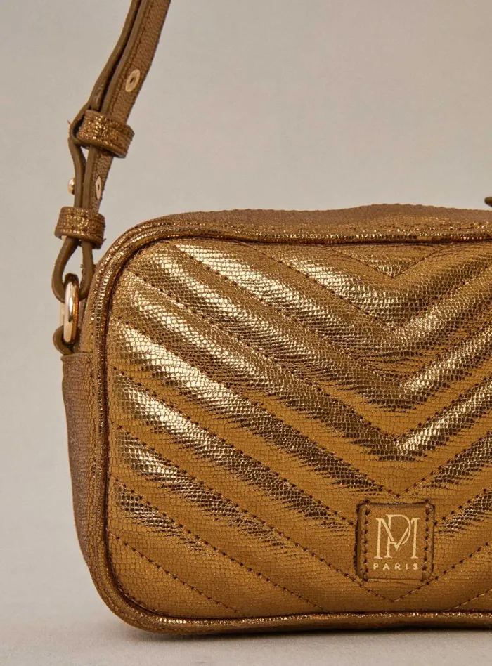 Petite Mendigote Shoulder Bags Fw24 Sammy Petit Matelasse Lez Dore Golden 8211 Women