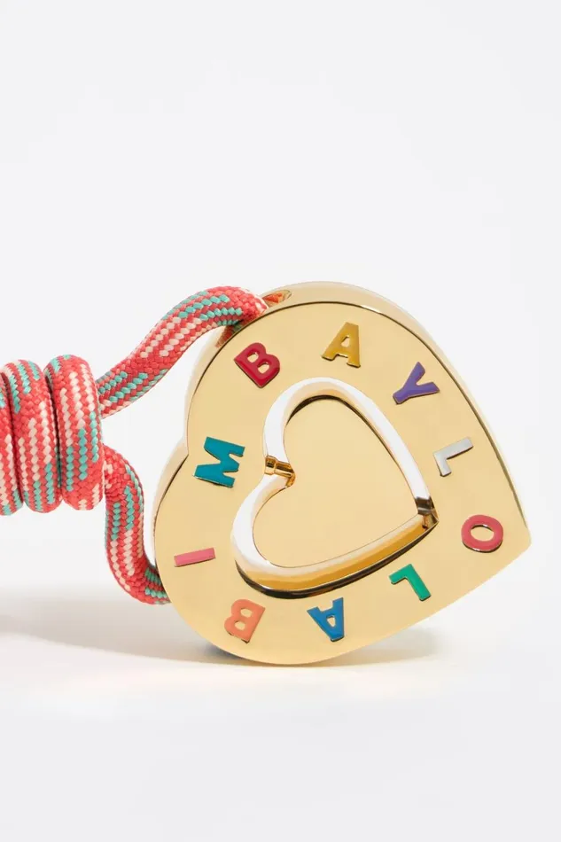 Pink Metal Heart Key Ring Pink Women Bimba Y Lola Key Rings Pink Metal Heart Key Ring Pink Women Bimba Y Lola Key Rings