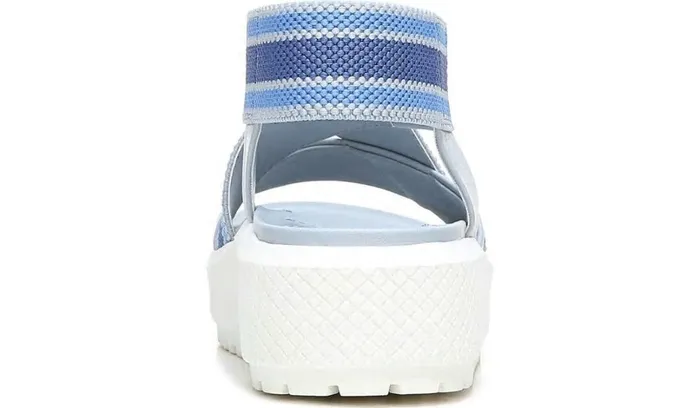 Platform Women Franco Sarto Franco Niko Platform Sandal Light Blue Leather