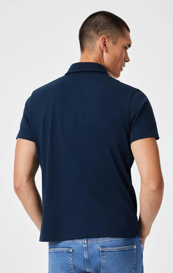 Polo Shirt In Total Eclipse Men Mavi Jeans TShirts Polo Shirt In Total Eclipse Men Mavi Jeans TShirts