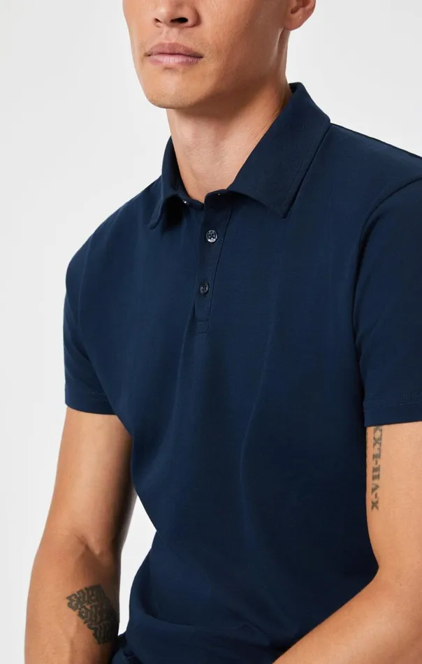 Polo Shirt In Total Eclipse Men Mavi Jeans TShirts Polo Shirt In Total Eclipse Men Mavi Jeans TShirts