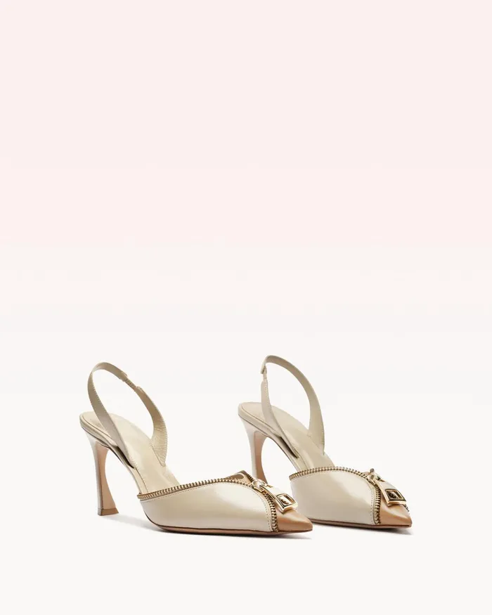 Pumps Women Alexandre Birman Zoe Slingback 85 Pump Alexandre Birman Slingback Pump Cameo