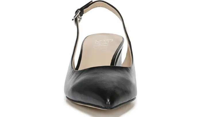 Pumps Women Franco Sarto Franco Racer Slingback Pump Black Leather
