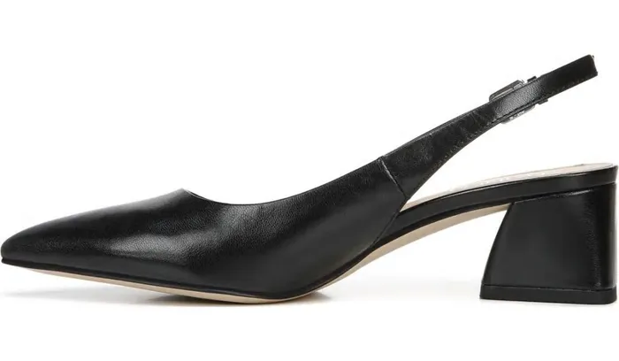 Pumps Women Franco Sarto Franco Racer Slingback Pump Black Leather
