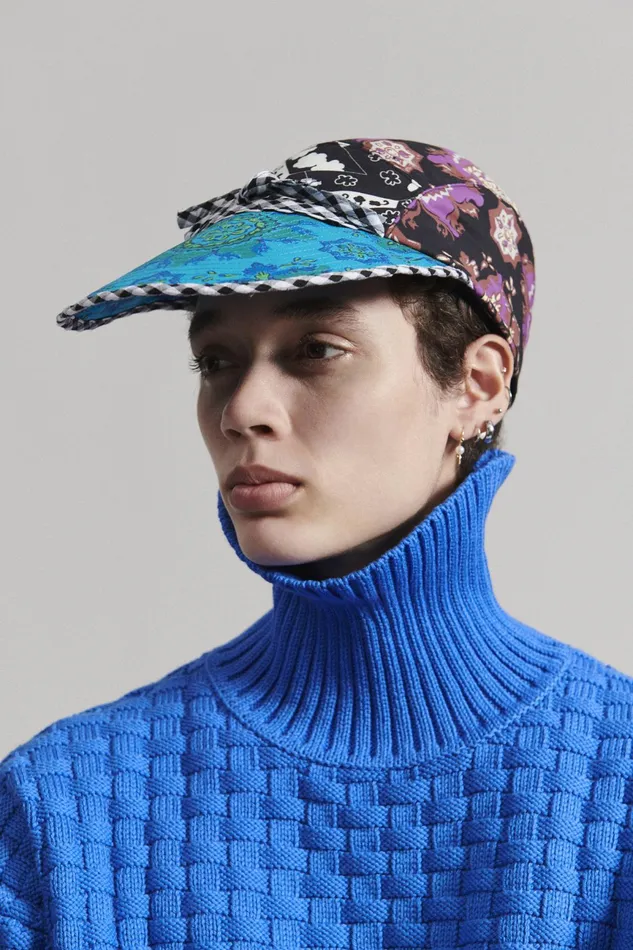 Rachel Comey Hats Women Sunsheild Hat Black Multi