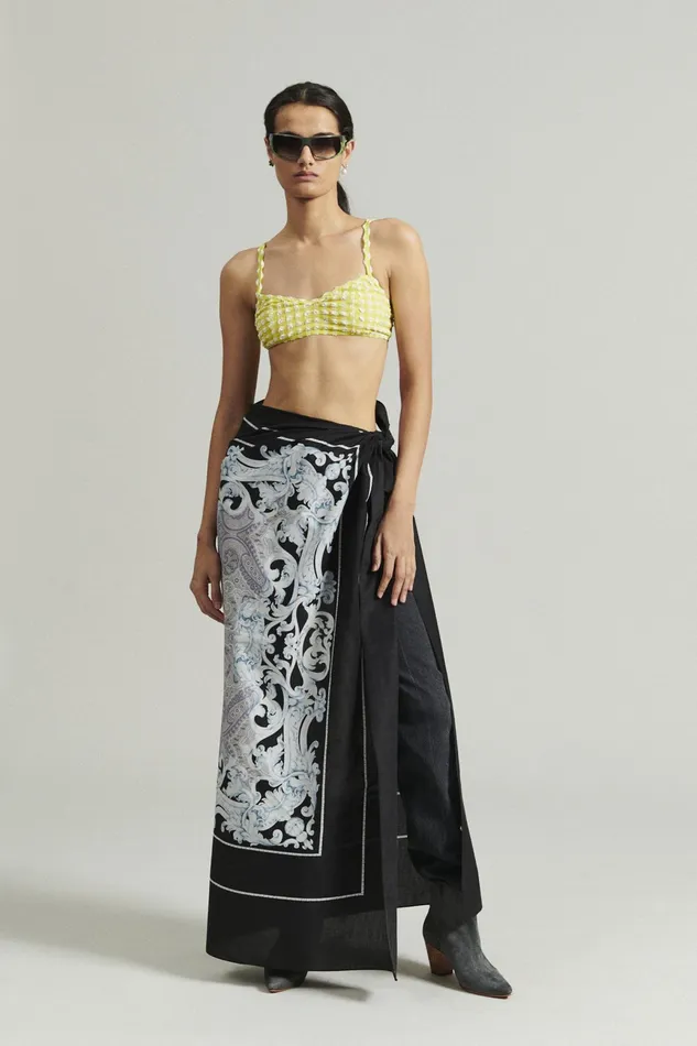Rachel Comey Scarves Women Claremont Beach Sheet Black