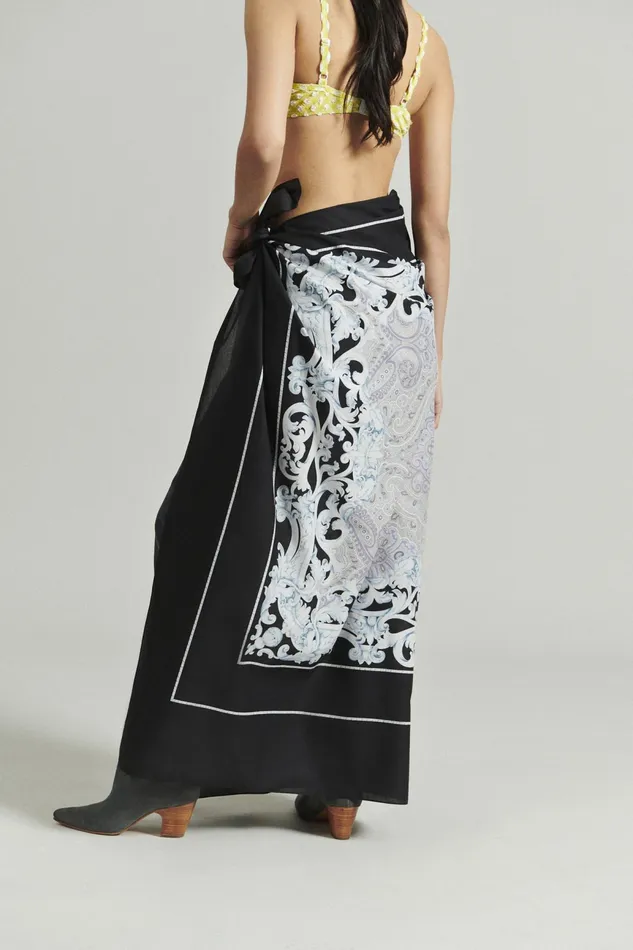 Rachel Comey Scarves Women Claremont Beach Sheet Black