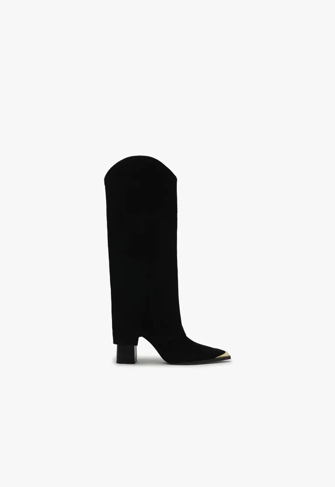 Raffaela Cloak Boot Black Women Schutz Shoes Boots
